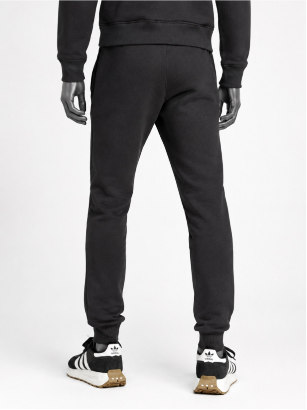 adidas Men’s Trefoil Essentials Fleece Pants – Size S - Picture 9 of 10